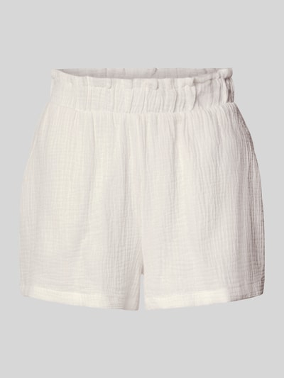Vero Moda Loose Fit Shorts aus Baumwolle Modell 'NATALI' Weiss 2