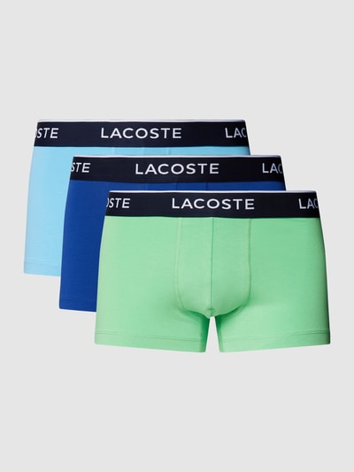 Lacoste Boxershort met labelprint in een set van 3 stuks Groen - 1