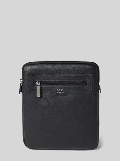 BOSS Schoudertas met labeldetail model 'LEWYS' Zwart - 2
