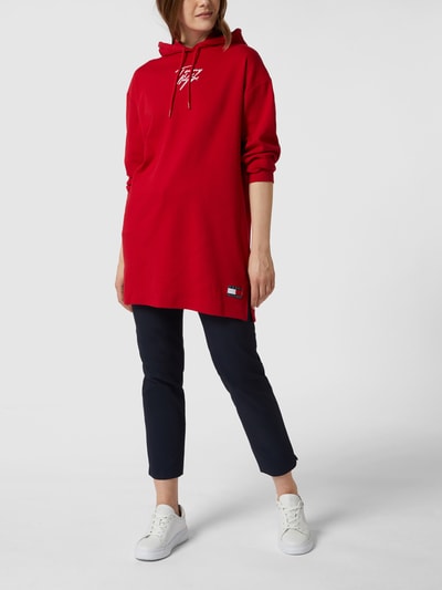 TOMMY HILFIGER Sweatkleid mit Kapuze Rot 1