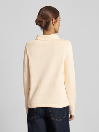 Marc O'Polo Regular Fit Strickpullover aus reiner Baumwolle Offwhite 5