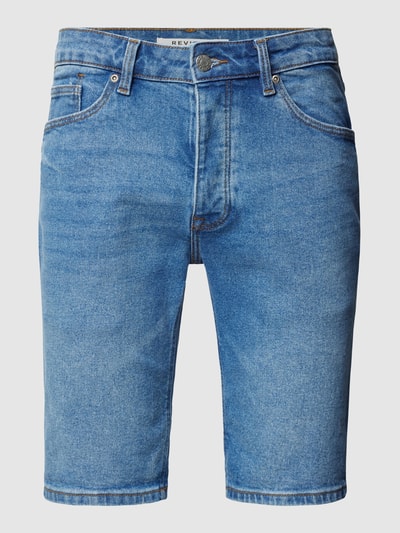 REVIEW Korte jeans met 5-pocketmodel Donkerblauw - 2