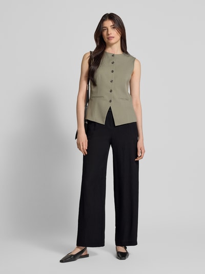 Christian Berg Woman Stoffen broek met zijzakken Zwart - 1