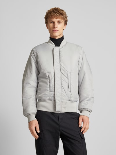 Alpha Industries Bomberjack met opstaande kraag Lichtgrijs - 6