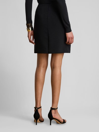 Lauren Ralph Lauren Schmaler Mini-Bleistiftrock mit Knopf-Details BLACK 5