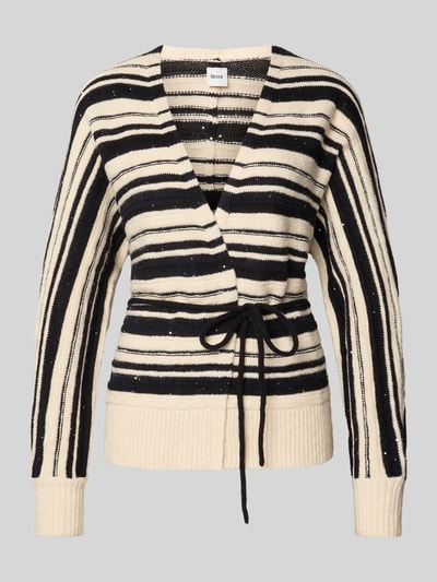 Brax Jack in gebreide look met wol, model 'ANIQUE' Offwhite - 2