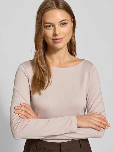 Christian Berg Woman Longsleeve mit Rundhalsausschnitt Sand 3