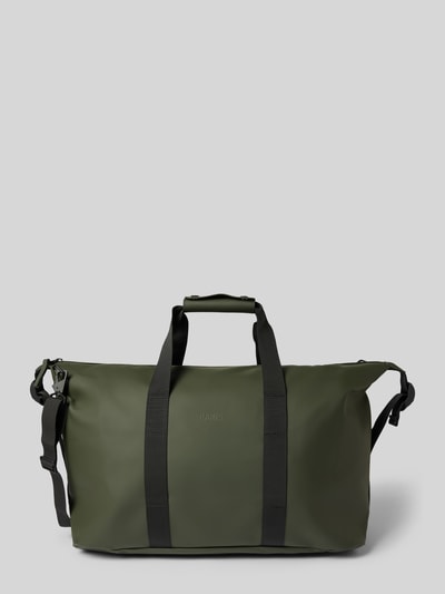 RAINS Weekendtas met logo, model 'Hilo' Olijfgroen - 2