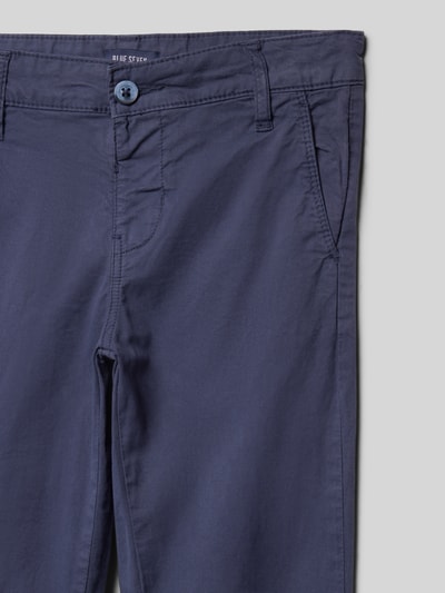 Blue Seven Regular Fit Chino mit Gürtelschlaufen Marine 2