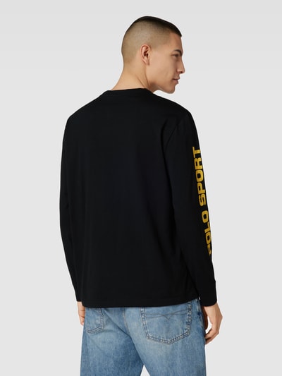 Polo Ralph Lauren Longsleeve mit Label-Stitching Black 5