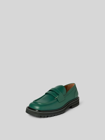 Marni Loafer mit Label-Detail Gruen 2