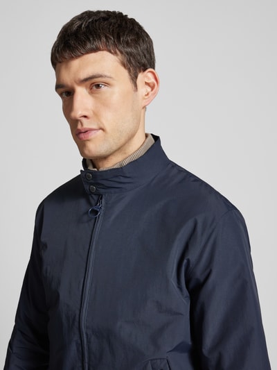 Barbour Blouson mit Zweiwege-Reißverschluss Modell 'ROYSTON' Marine 3