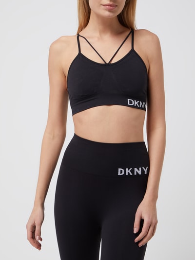 DKNY PERFORMANCE Bustier mit herausnehmbaren Cups - atmungsaktiv  Black 4