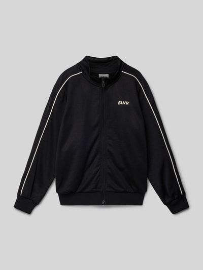 s.Oliver RED LABEL Regular Fit Sweatjacke mit Baumwoll-Anteil Black 1