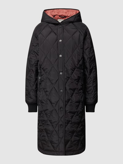 QS by s.Oliver Steppmantel mit Kapuze Modell 'Diamond' Schwarz 2