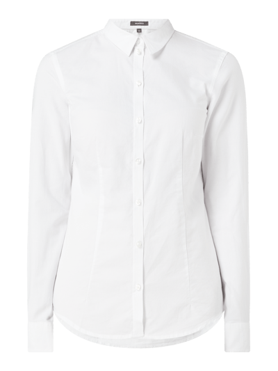 Montego Bluse aus Oxford  Weiss 2