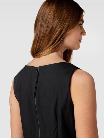 ROBE LÉGÈRE Midikleid mit V-Ausschnitt Schwarz 3