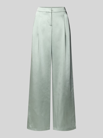 Jake*s Cocktail Cocktailhose aus Satin mit weitem Bein Lind Melange 2