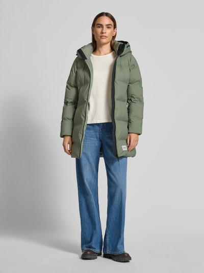 khujo Puffer jacket met labelpatch model 'Tanare' Groen - 1