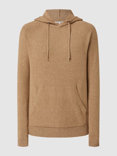 Tom Tailor Denim Pullover mit Kapuze Hellbraun meliert 2