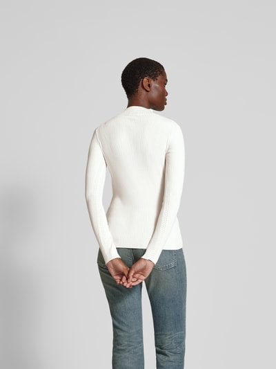 Kenzo Pullover mit Label-Stitching Weiss 5