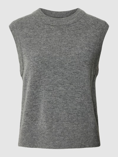 Marc O'Polo DENIM Stricktop aus Schurwoll-Mix mit Stretch-Anteil Dunkelgrau 2