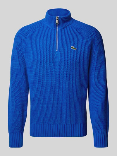 Lacoste Wollpullover mit Stehkragen Royal 2