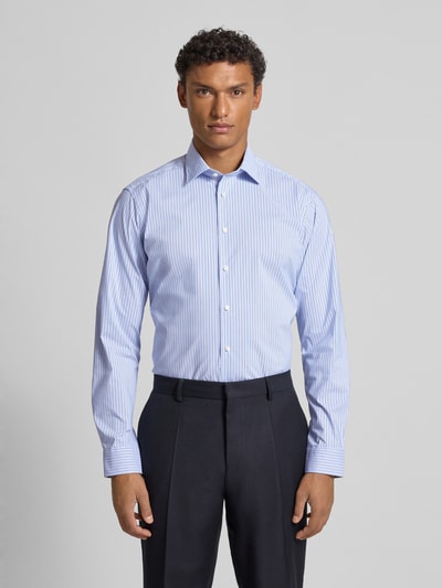 Christian Berg Men Regular Fit Freizeithemd mit Kentkragen Bleu 4