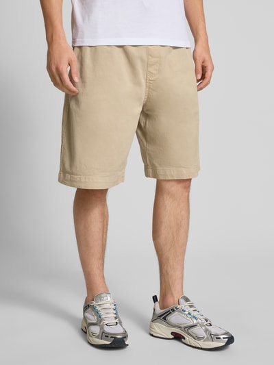 Carhartt Work In Progress Szorty z elastycznym pasem model ‘Floyde’ Beżowy 4