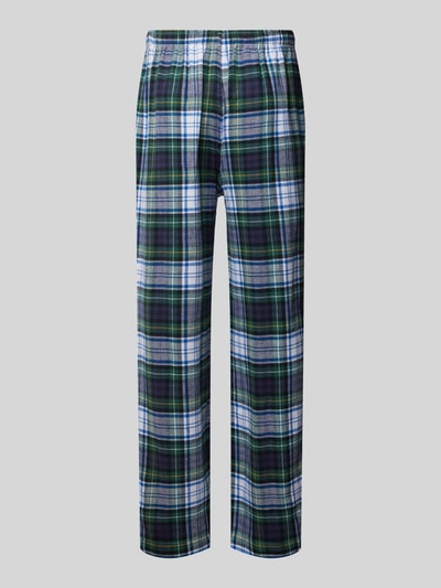 Polo Ralph Lauren Underwear Relaxed Fit Pyjama-Hose mit Label-Patch Modell 'Holiday' Dunkelblau 3