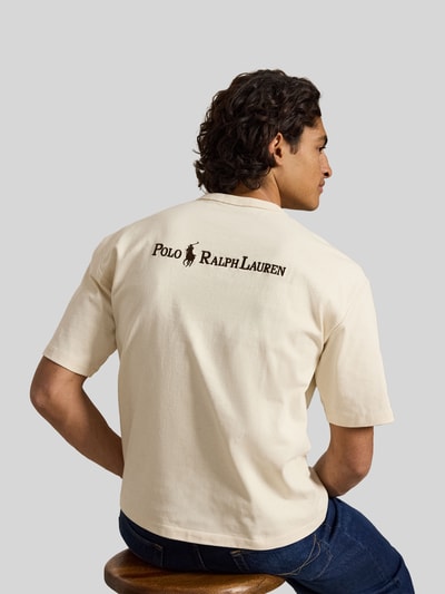 Polo Ralph Lauren Regular Fit T-Shirt aus reiner Baumwolle Beige 5