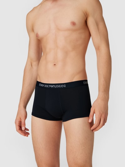 Emporio Armani Trunks mit Logo-Bund im 3er-Pack Weiss 1