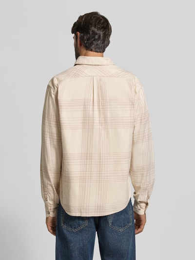 Napapijri Regular Fit Freizeithemd mit Button-Down-Kragen Offwhite 5