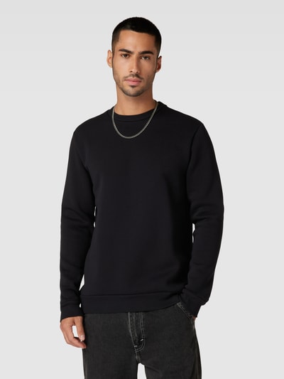 Only & Sons Sweatshirt in melierter Optik Black 4