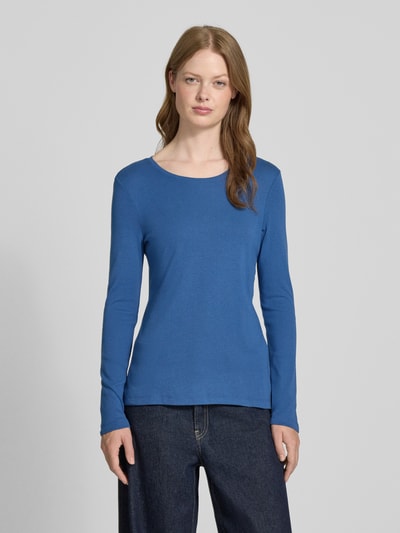 Christian Berg Woman Bluzka z długim rękawem z dekoltem okrągłym Niebieski 4
