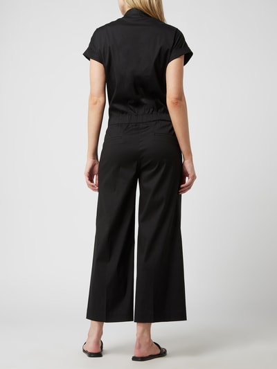 Windsor Jumpsuit in utility-look met tailleriem  Zwart - 4