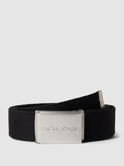 JACK & JONES Gürtel mit Klickverschluss Modell 'SOLID' Black 1