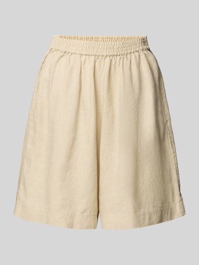 BOSS Orange Shorts aus Leinen Modell 'Torea' Beige 2