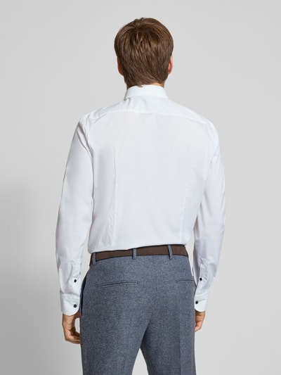 BOSS Koszula biznesowa o kroju slim fit z bardzo długim rękawem model ‘HANK’ Biały 5