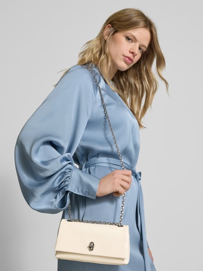 Marc Jacobs Clutch aus echtem Rindsleder Beige 1