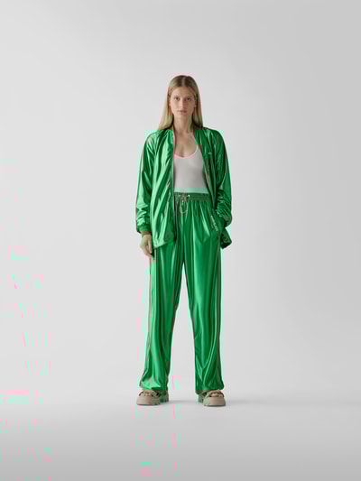 Khrisjoy Sweatjacke mit Brand-Print Grün 1