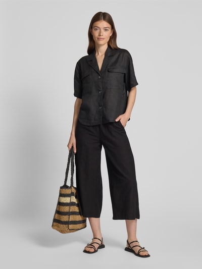 Vila Kuloty z mieszanki wiskozy z elastycznym pasem model ‘PRISILLA’ Czarny 1