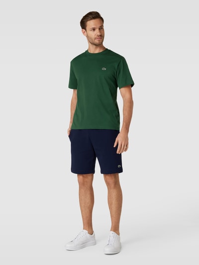 Lacoste T-shirt met ronde hals, model 'BASIC' Groen - 1