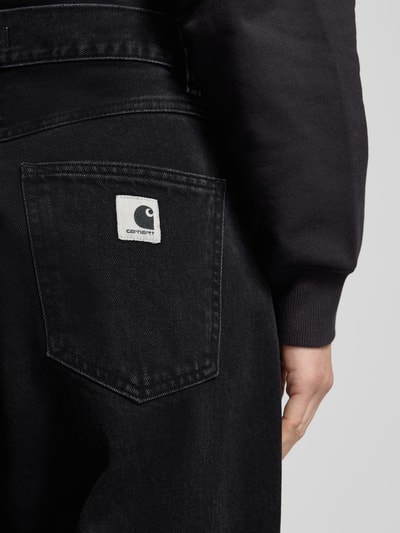 Carhartt Work In Progress Loose fit jeans in 5-pocketmodel, model 'Brandon' Zwart - 3