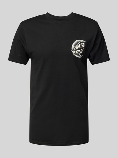 SANTA CRUZ T-Shirt mit Label-Print Black 2