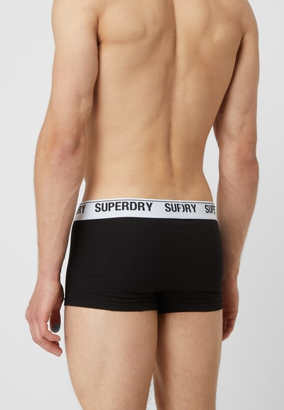 Superdry Obcisłe bokserki w zestawie 3 szt. Czarny 4