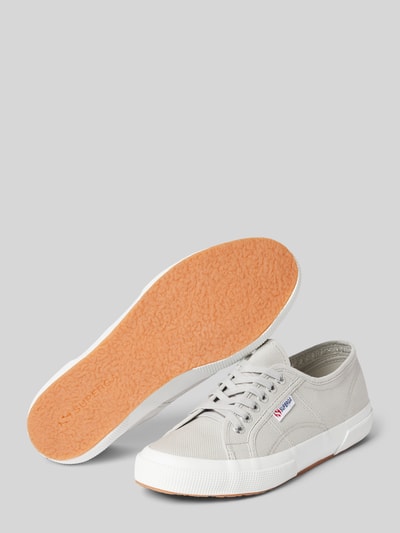 Superga Sneaker mit Label-Detail Hellgrau 3