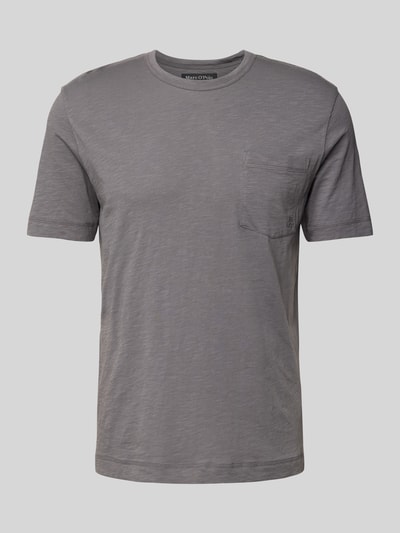 Marc O'Polo Regular Fit T-Shirt aus reiner Baumwolle Graphit 2
