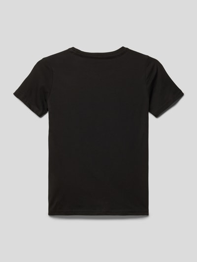 Alpha Industries T-Shirt mit Label-Print Black 3