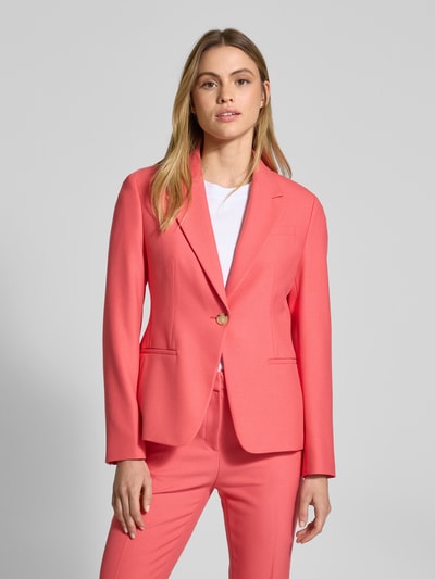 BOSS Blazer met paspelzak op de borst, model 'Jia' Felroze - 4